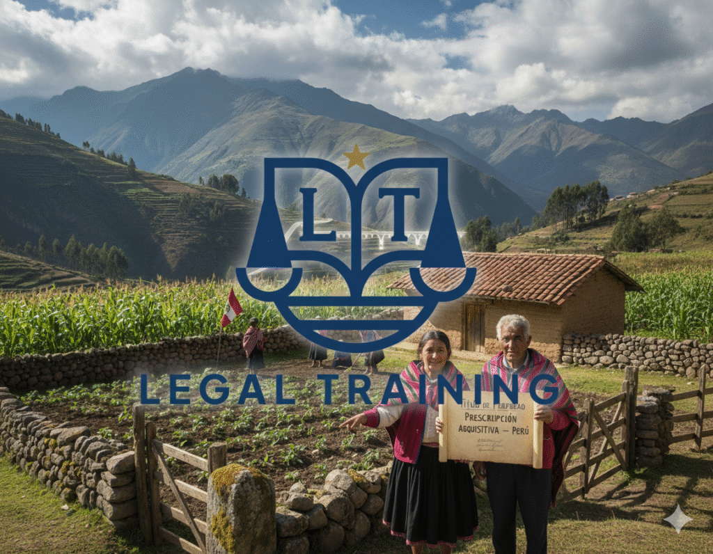 LA PRESCRIPCIÓN ADQUISITIVA DE DOMINIO prescripción adquisitiva