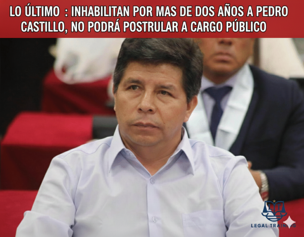 🚨 ¡ÚLTIMA HORA EN PERÚ! 🚨 Pedro Castillo Inhabilitado por Más de Dos Años: No Podrá Postular a Cargo Público gemini generated image iv2iigiv2iigiv2i