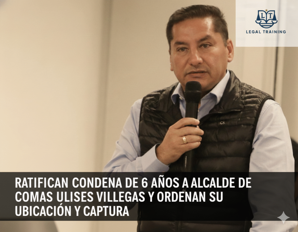 📰 Última Hora: Confirman Condena de 6 Años de Prisión Efectiva para el Alcalde de Comas, Ulises Villegas ulisesvillegas