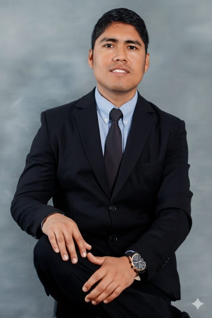 traje negro sin medalla