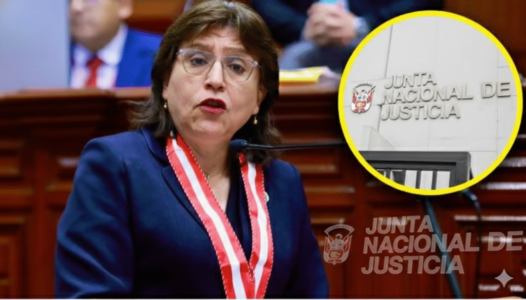 JNJ destituye a Delia Espinoza por faltas muy graves tras desacato en caso Patricia Benavides gemini generated image jainaljainaljain