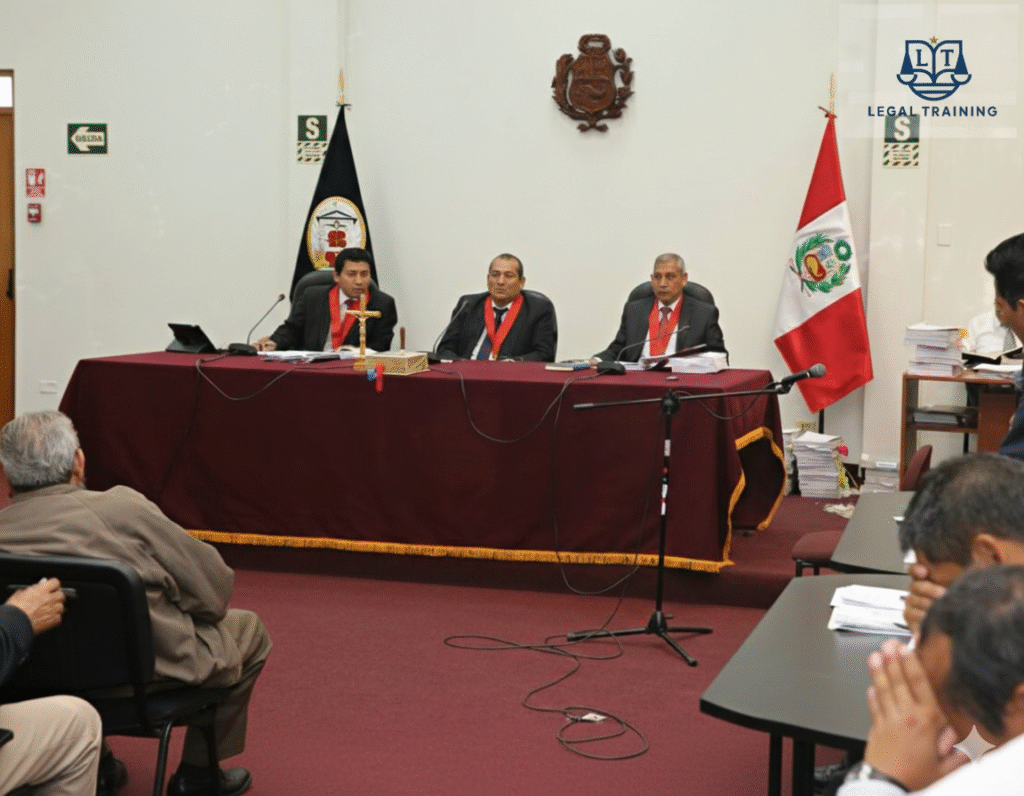 JUICIO ORAL SE QUIEBRA AL SEXTO DIA HÁBIL DE NO SESIONAR EN CASOS DE PROCESO COMÚN CON UN IMPUTADO, UN AGRAVIADO Y/O UN ACTOR CIVIL : TERCERA DISPOSICIÓN COMPLEMENTARIA MODIFICATORIA DEL DECRETO LEGISLATIVO 1735 gemini generated image eb5sqzeb5sqzeb5s